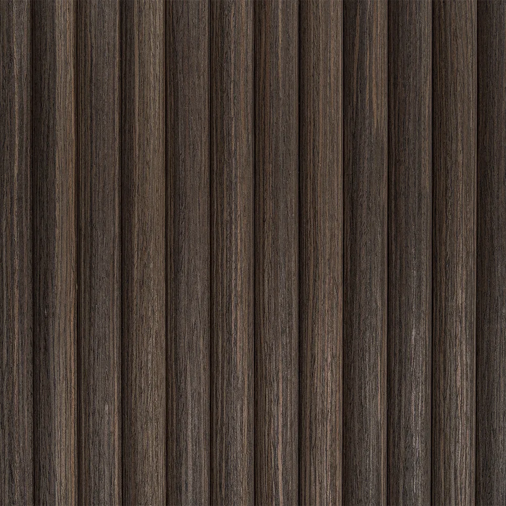 Akoestisch paneel Rond Flex 260x50cm - WoodzZz® - Gerookt eiken - Afbeelding 4