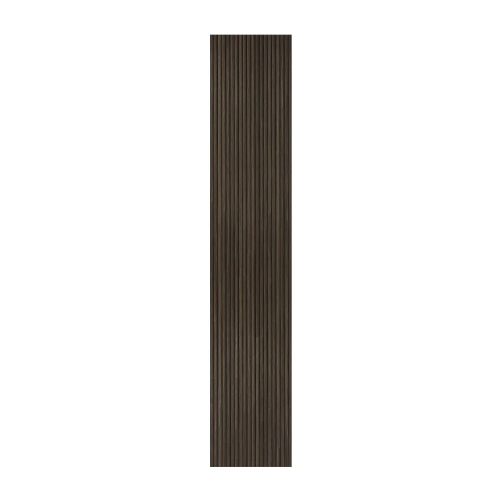 Akoestisch paneel Rond Flex 260x50cm - WoodzZz® - Gerookt eiken - Afbeelding 2