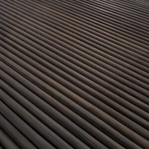 Akoestisch paneel Rond Flex 260x50cm - WoodzZz® - Gerookt eiken